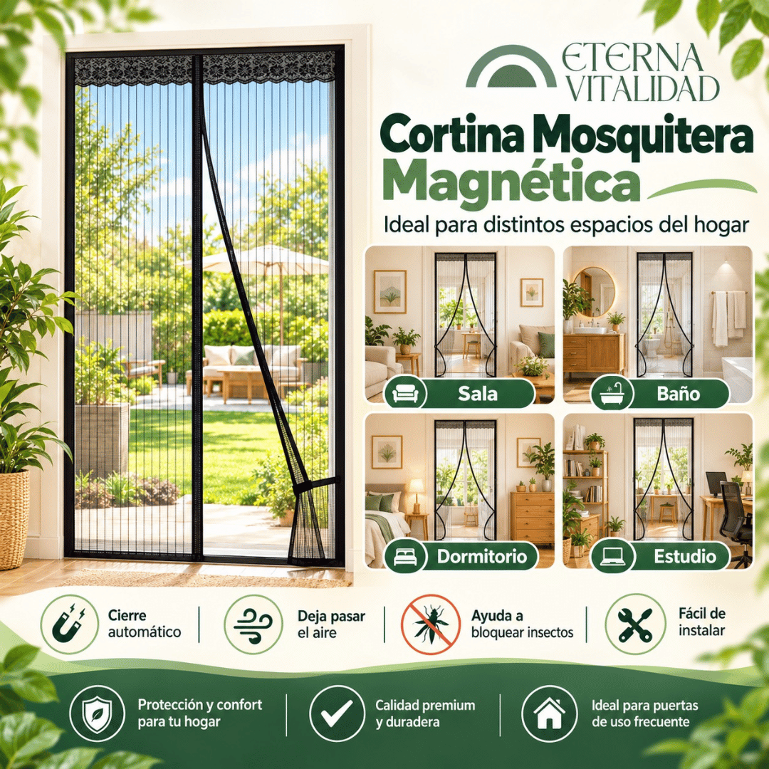 CORTINEX™: Adiós a los ZANCUDOS y MOSCAS + ENVÍO GRATIS 🚚