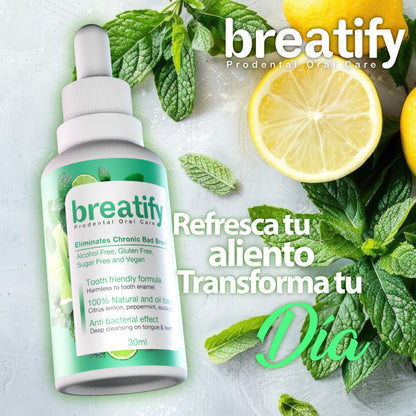 BREATIFY®: Buen Aliento en MINUTOS! + LIBRO DIGITAL 🎁 Y ENVÍO GRATIS 🚚