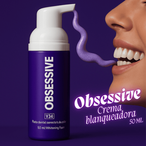 OBSESSIVE 50ml: Blanquea tus DIENTES en POCO TIEMPO! + ENVÍO GRATIS 🚚